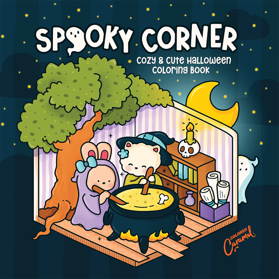 Spooky Bundle, coloring page preview 3