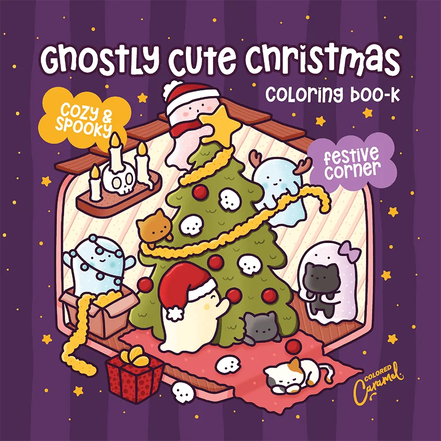 Spooky Bundle, coloring page preview 1