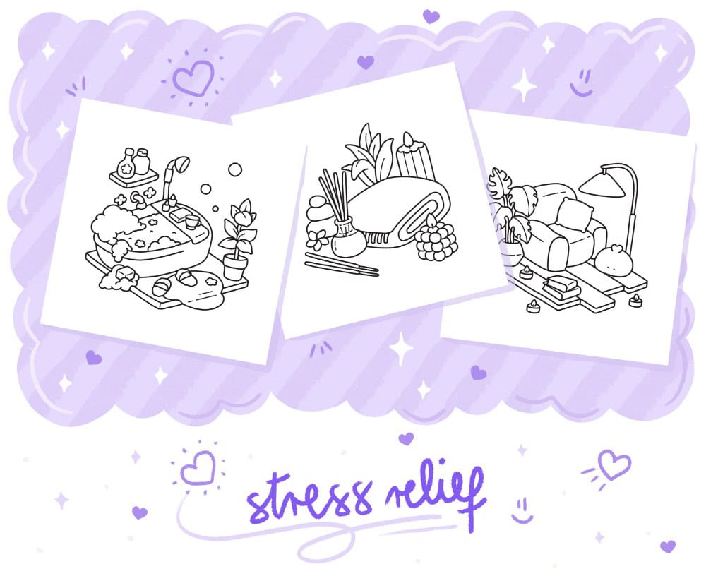 My Quiet Time: Sweet & Relaxing Coloring Book for Cozy Girls - Image 5