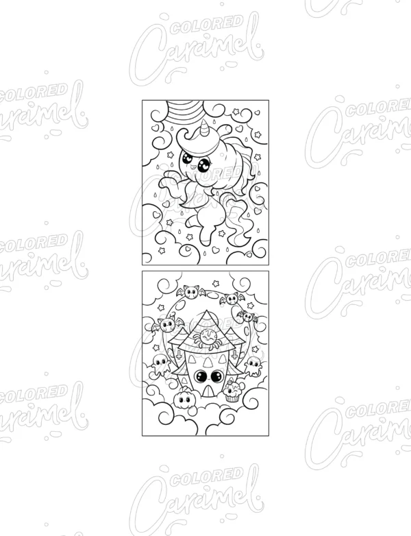 Kawaii Pastel Goth Coloring Book - Image 7