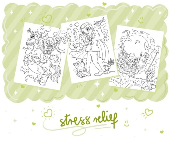 Stoner Halloween Coloring Book: Haunted Pumpkins & Chill Ghosts - Image 5