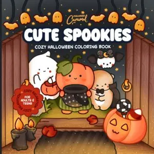 Ultimate Coloring Book Bundle – 12 Cute, Cozy & Relaxing Coloring Books, coloring page preview 9
