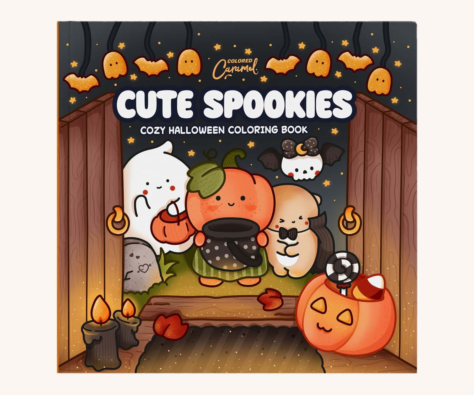 cozy halloween coloring book