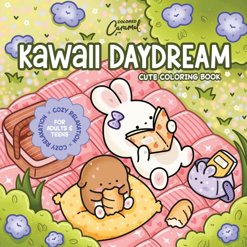 Ultimate Coloring Book Bundle – 12 Cute, Cozy & Relaxing Coloring Books - Image 4