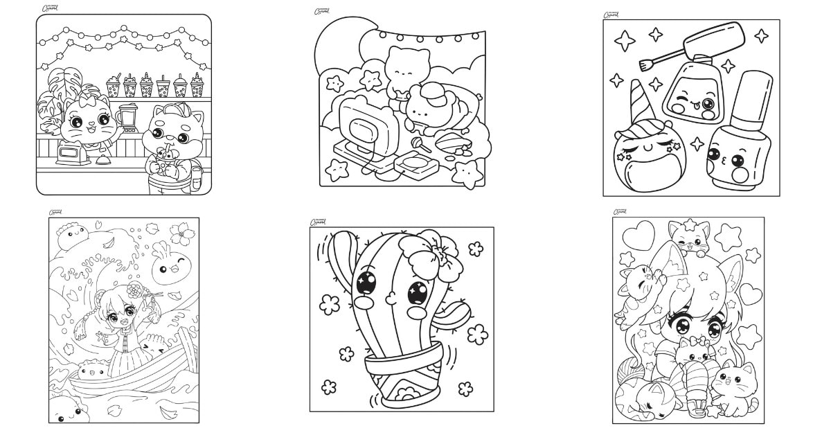 Adorable Kawaii Coloring Pages: Free Printables for Endless Fun