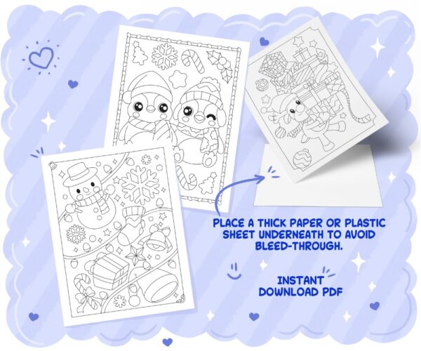 Charming Christmas: A Coloring Book for All Ages - Image 2