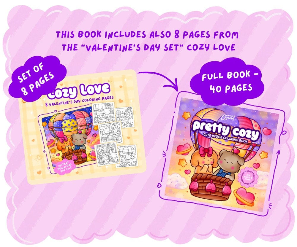 Pretty Cozy: Cute Hygge Coloring Book - Comfy Relaxation for Adults and Teens - Image 7