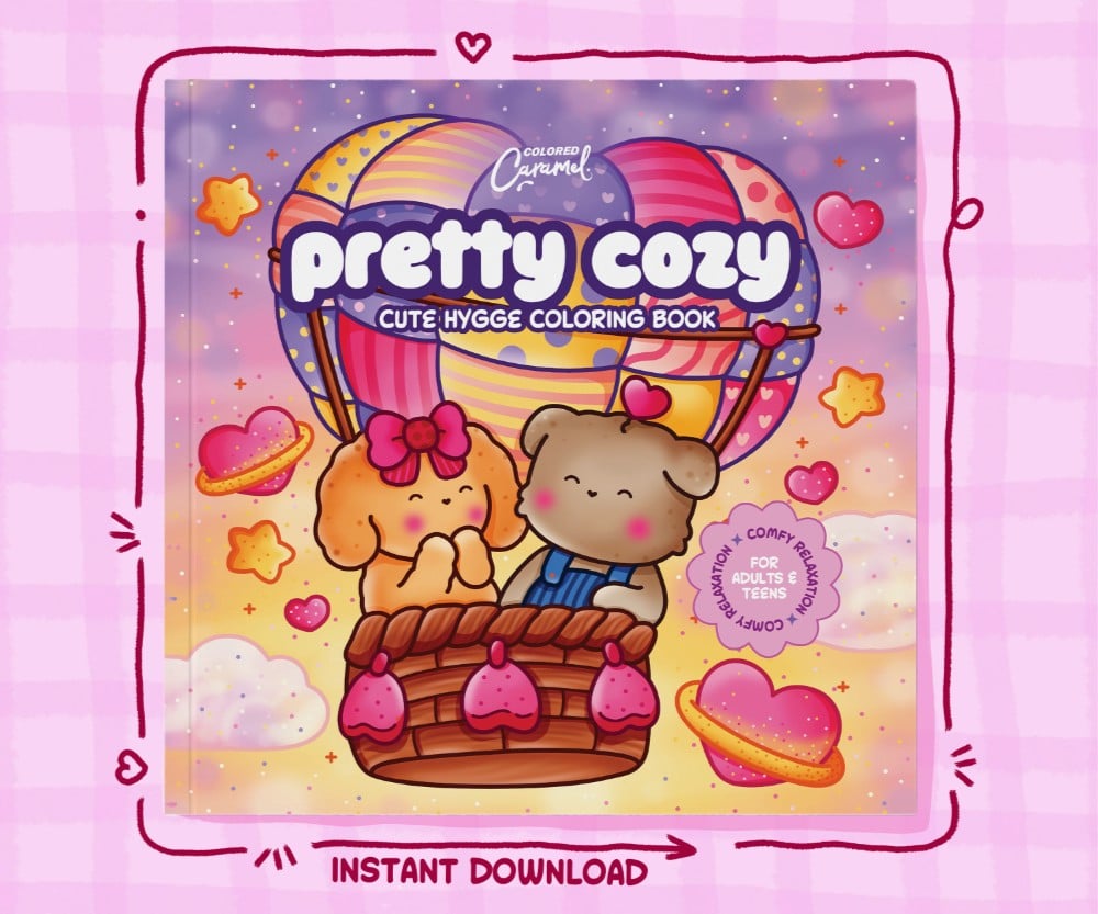 Muito Aconchegante: Livro para Colorir Hygge - Relaxamento Confortável para Adultos e Adolescentes