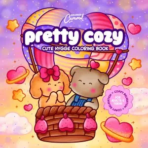 Cozy Coloring Pages – The Cutest Bundle, coloring page preview 2