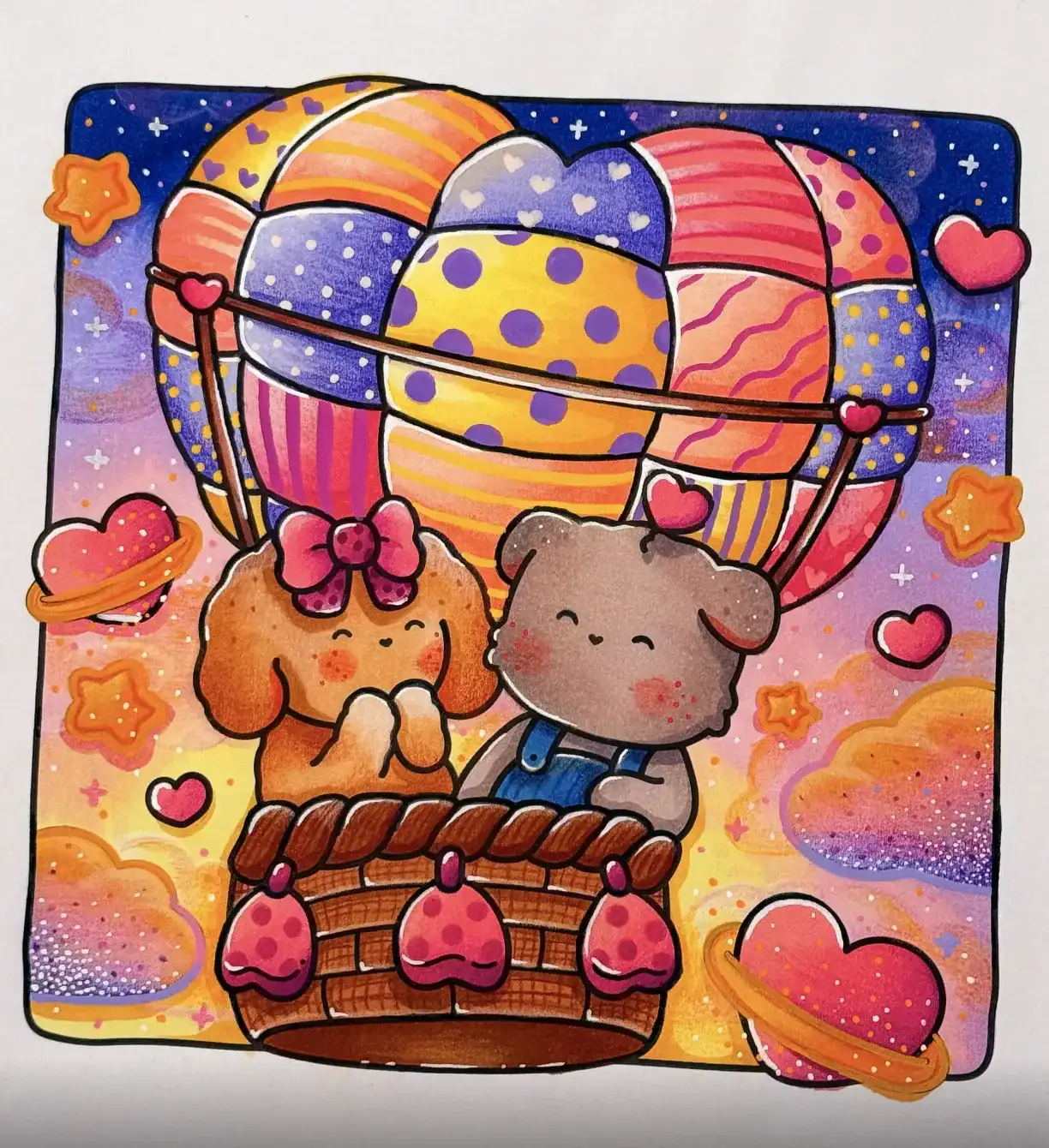 Alcoholmarkers mengen (zonder strepen of doorlekken)