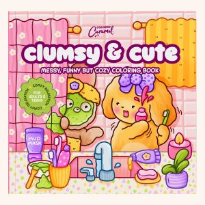 cozy and funny coloring book