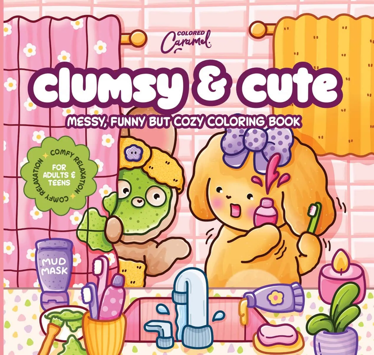 Cozy Coloring Pages – The Cutest Bundle, coloring page preview 1