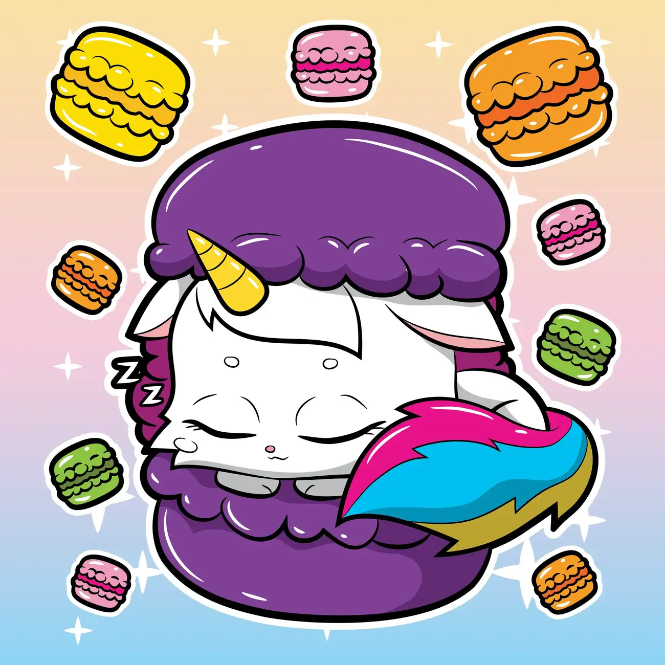 example of a colored page.